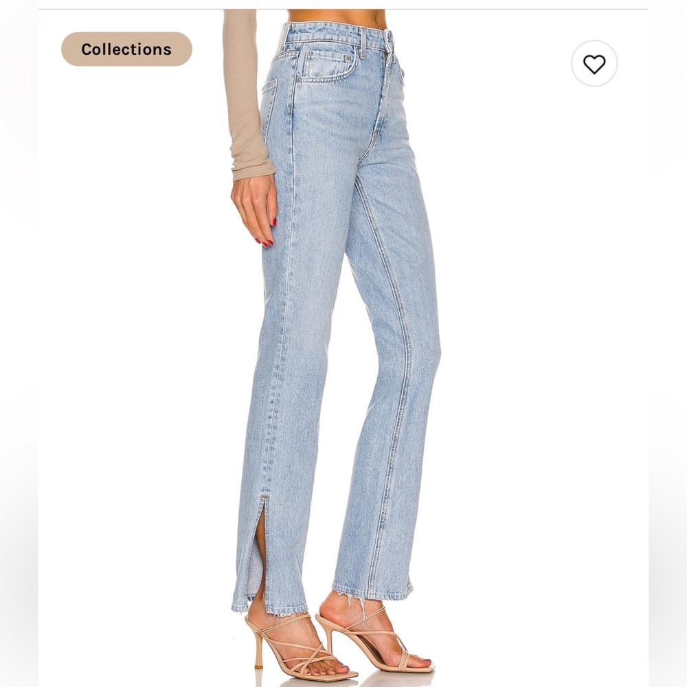 Grlfrnd Split Hem Harlow Jean